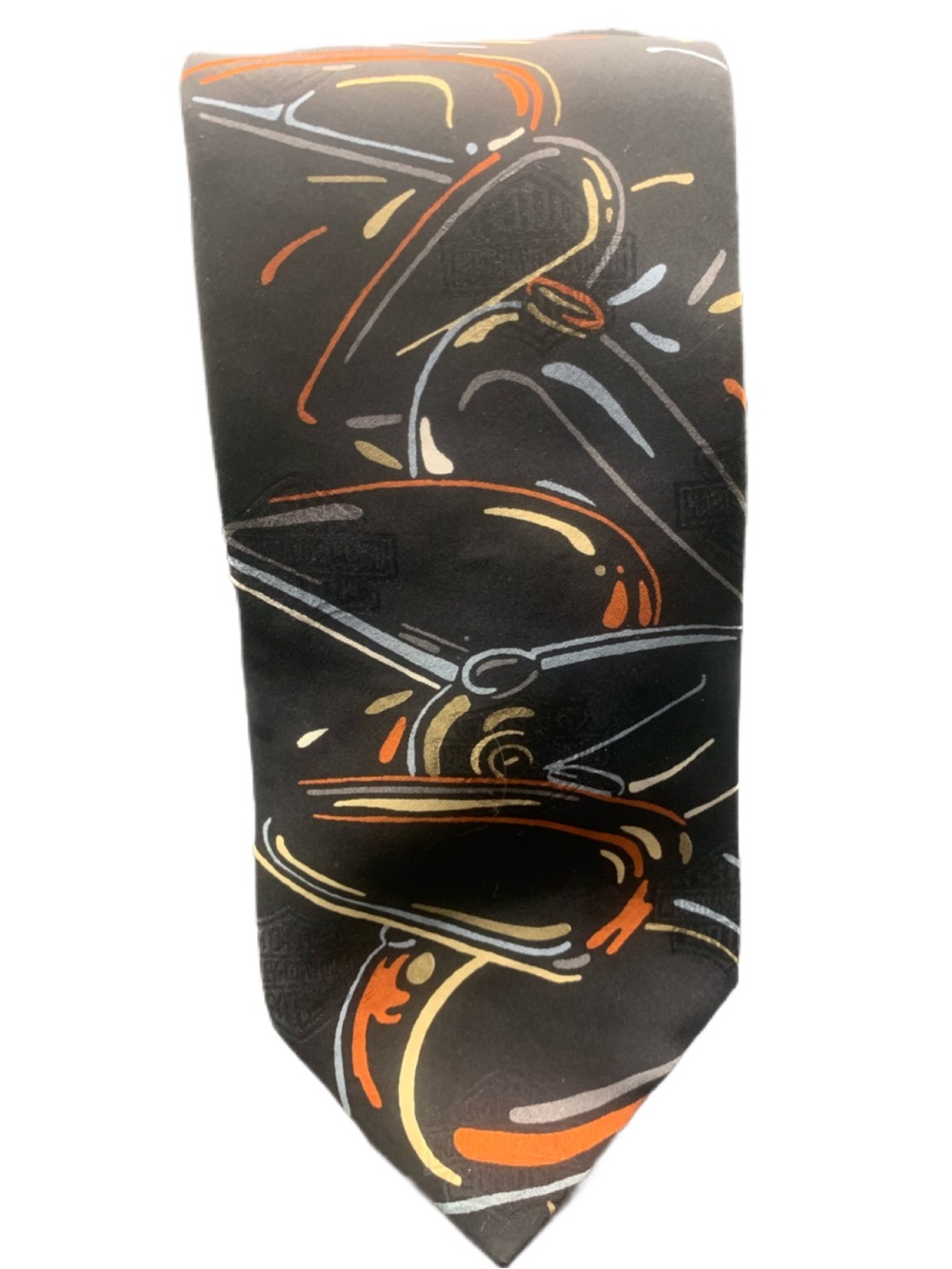 Vintage Men's RM Style Ralph Martin Harley DavidsonTie Neck Tie Necktie